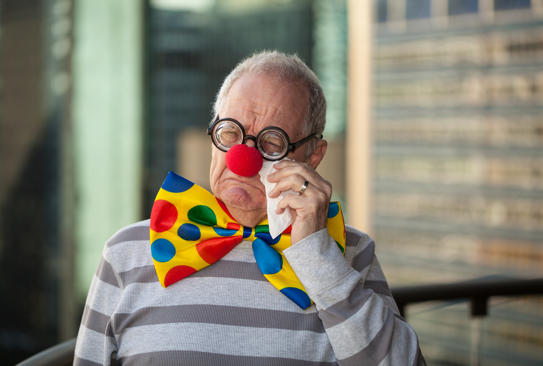 Sad Office Clown